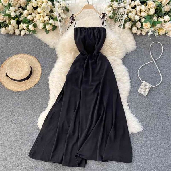 women black strapless open back suspender beach style long dress high waist fashion spring summer 11b156 210525, Black;gray
women black strapless open back suspender beach style long dress high waist fashion spring summer 11b156 210525, Black;gray