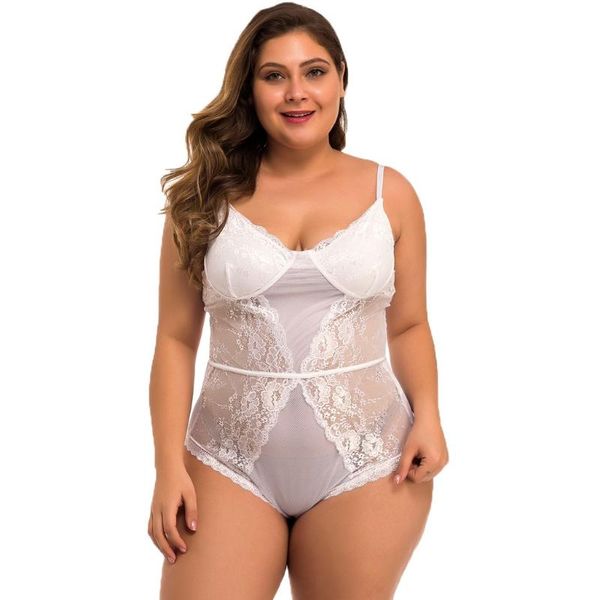 women's jumpsuits & rompers 2021 women bodysuit ladies plus size jumpsuit woman mesh lace v-neck romper solid color sapghetti strap pla, Black;white
women's jumpsuits & rompers 2021 women bodysuit ladies plus size jumpsuit woman mesh lace v-neck romper solid color sapghetti strap pla, Black;white