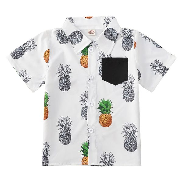2-7 years children boys fashion short sleeve print shirt stylish lapel for children boys summer blouse, White;black
2-7 years children boys fashion short sleeve print shirt stylish lapel for children boys summer blouse, White;black