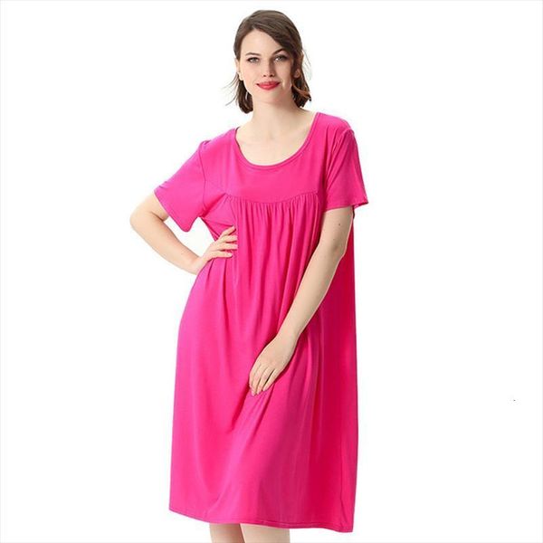 plus size 3xl 7xl summer womens sleepwears loose night dress cotton long nightgown casual nightwear short sleeve home wear, Black;red
plus size 3xl 7xl summer womens sleepwears loose night dress cotton long nightgown casual nightwear short sleeve home wear, Black;red