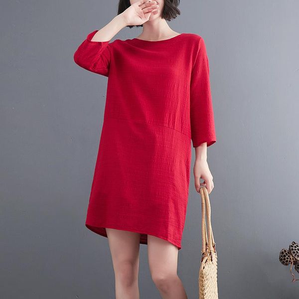 casual dresses 2021 arrival solid color autumn dress cotton linen thin soft short office lady work women spring mini, Black;gray
casual dresses 2021 arrival solid color autumn dress cotton linen thin soft short office lady work women spring mini, Black;gray