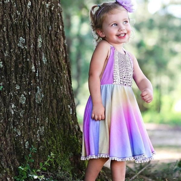 girl's dresses kids for girls baby girl clothes tie dye backless strap boho beach cool toddler summer 0-6y, Red;yellow
girl's dresses kids for girls baby girl clothes tie dye backless strap boho beach cool toddler summer 0-6y, Red;yellow