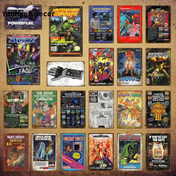 classic japan gaming video game poster vintage metal signs wall art painting decorative plaque kids room home decor yi-163
classic japan gaming video game poster vintage metal signs wall art painting decorative plaque kids room home decor yi-163