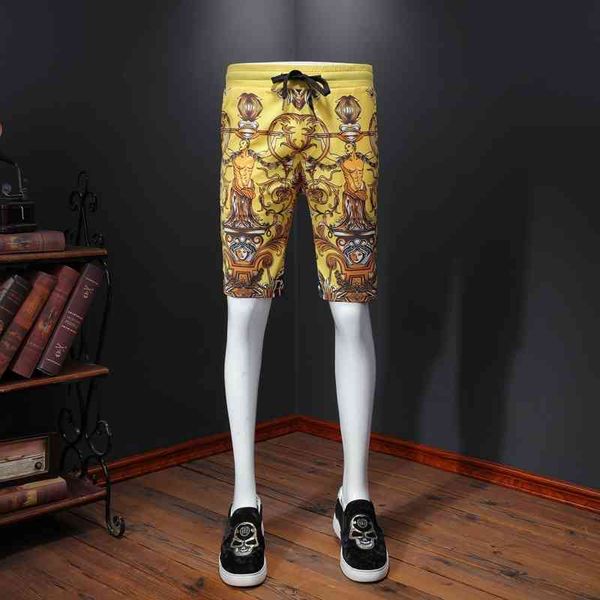 summer casual shorts men luxury printing men shorts ice silk breathable short bermuda masculina men clothing 210527, White;black
summer casual shorts men luxury printing men shorts ice silk breathable short bermuda masculina men clothing 210527, White;black