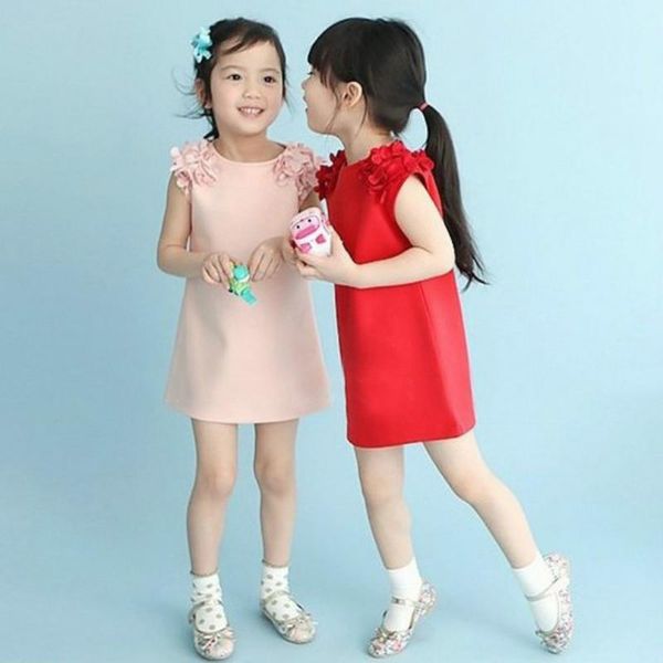 girl's dresses children clothing flower sleeveless cotton girls' for 2-8y kids wear girls summer dress casual, Red;yellow
girl's dresses children clothing flower sleeveless cotton girls' for 2-8y kids wear girls summer dress casual, Red;yellow