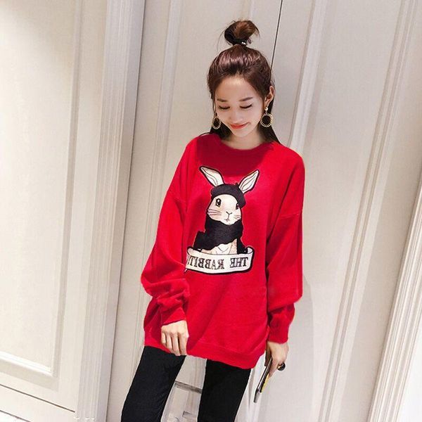 women's hoodies & sweatshirts autumn and winter loose plus-sized casual fashion hooded mid-length fat mm slimming dress, Black
women's hoodies & sweatshirts autumn and winter loose plus-sized casual fashion hooded mid-length fat mm slimming dress, Black