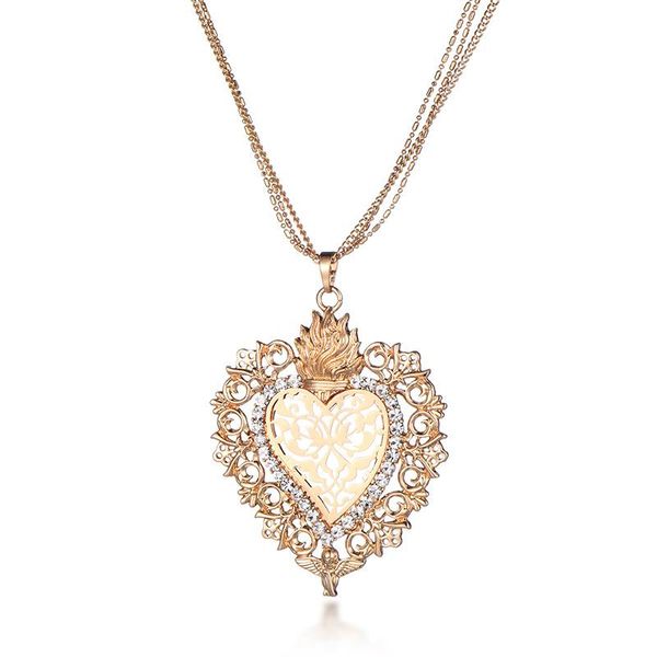 pendant necklaces tree gold color long necklace for women vintage crystal female jewelry n057, Silver
pendant necklaces tree gold color long necklace for women vintage crystal female jewelry n057, Silver