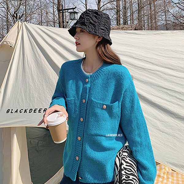 women's knits & tees spring autumn women cardigans coat single-breasted sweater casual kint long sleeve chic outwear, White
women's knits & tees spring autumn women cardigans coat single-breasted sweater casual kint long sleeve chic outwear, White