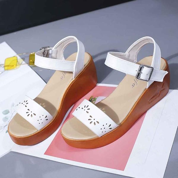 summer roman sandals women ladies wedge fashion rome casual fish mouth hollow shoes buckle strap lady sapato, Black
summer roman sandals women ladies wedge fashion rome casual fish mouth hollow shoes buckle strap lady sapato, Black