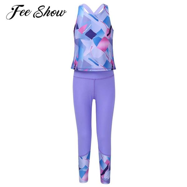 yoga outfit girls gymnastics dancewear sportswear printed tank with pants set nylon stretchy sports workout fitness outfits
yoga outfit girls gymnastics dancewear sportswear printed tank with pants set nylon stretchy sports workout fitness outfits