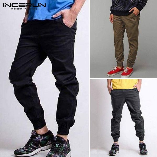 men's pants incerun men solid color joggers button pockets 2021 fashion trousers streetwear fitness casual pantalones hombre s-5xl, Black
men's pants incerun men solid color joggers button pockets 2021 fashion trousers streetwear fitness casual pantalones hombre s-5xl, Black