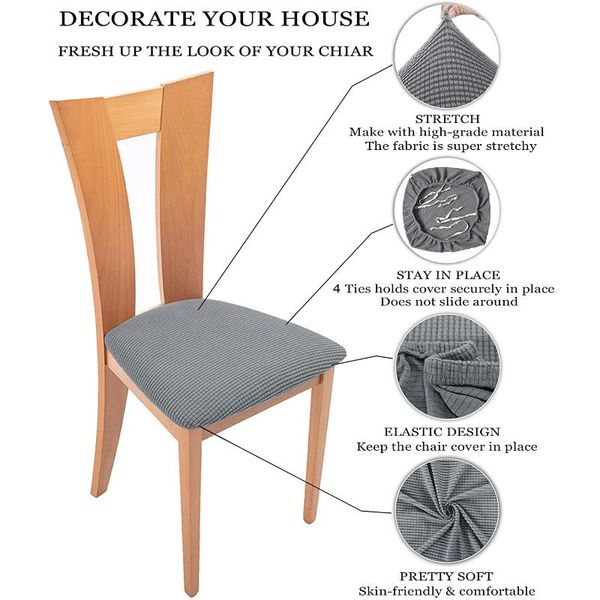 removable washable elastic cushion covers for upholstered dining chairspandex jacquard room chair seat 
removable washable elastic cushion covers for upholstered dining chairspandex jacquard room chair seat