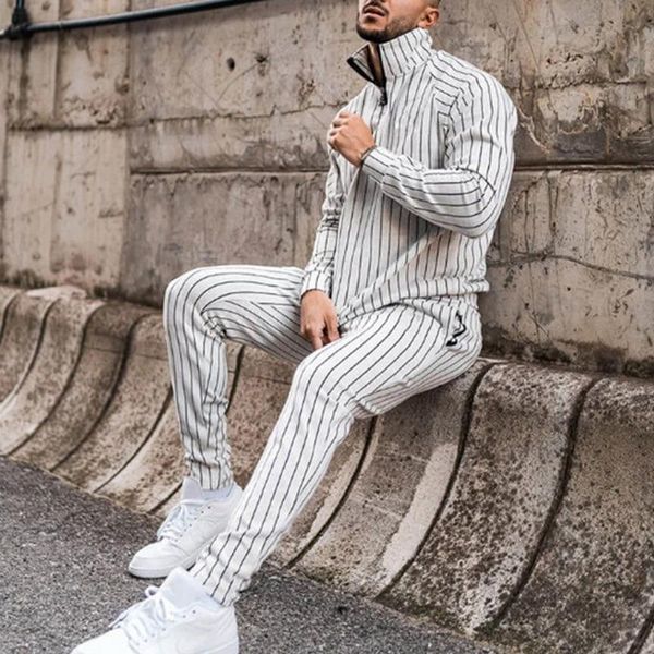 men's tracksuits 2021 body-building sportswear suit tracksuit casual active zipper outwear training clothes male sets, Gray
men's tracksuits 2021 body-building sportswear suit tracksuit casual active zipper outwear training clothes male sets, Gray