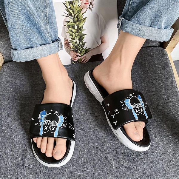slippers summer home women sandals indoor wearable comfortable cartoons slipper thick eva sole men non-slip bathroom cool slides, Black
slippers summer home women sandals indoor wearable comfortable cartoons slipper thick eva sole men non-slip bathroom cool slides, Black