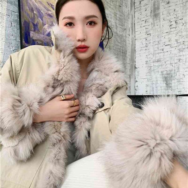 women's wool & blends winter warm fur parka jacket women khaki collar fuzzy oversized korean coat fashion overcoat w2kw, Black
women's wool & blends winter warm fur parka jacket women khaki collar fuzzy oversized korean coat fashion overcoat w2kw, Black