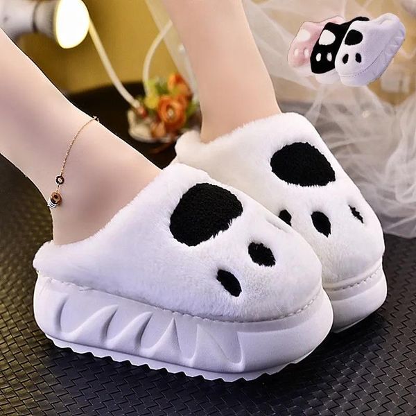 slippers 2021 s winter indoor home fur sliders women warm casual thick non-slip girls ins shoes drop, Black
slippers 2021 s winter indoor home fur sliders women warm casual thick non-slip girls ins shoes drop, Black