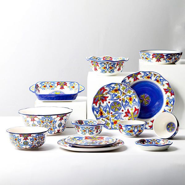 dishes & plates ceramic and bowls soup noodle dinner serving home bohemia steak disc decoration round amphora baking dish tableware
dishes & plates ceramic and bowls soup noodle dinner serving home bohemia steak disc decoration round amphora baking dish tableware