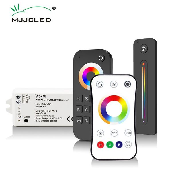 controllers rgb controller rgbcct rgbww rgbw cct dimmer 12v dc 24v 15a 5 channels wireless 2.4g rf remote control for led light strips v5-m
controllers rgb controller rgbcct rgbww rgbw cct dimmer 12v dc 24v 15a 5 channels wireless 2.4g rf remote control for led light strips v5-m