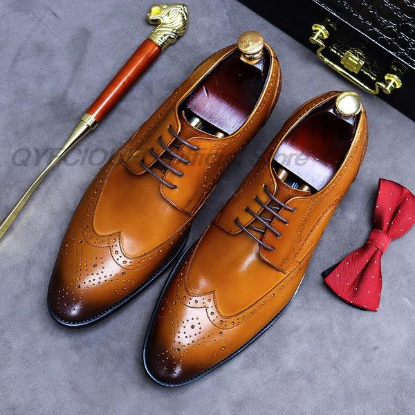 autumn winter mens dress shoes genuine leather black brown lace up wedding brogue formal oxfords business wedding shoes for men
autumn winter mens dress shoes genuine leather black brown lace up wedding brogue formal oxfords business wedding shoes for men