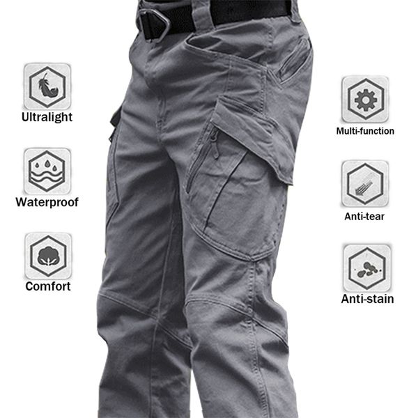 6xl city military tactical pants elastic swat combat army trousers many pockets waterproof wear resistant casual cargo pants men 211013, Black
6xl city military tactical pants elastic swat combat army trousers many pockets waterproof wear resistant casual cargo pants men 211013, Black
