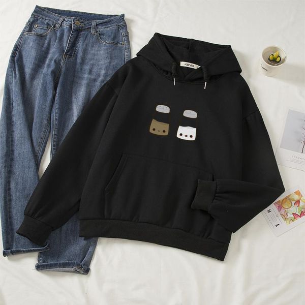 sweatsuit plus size feminino clothes for women cute hoodie kawaii swearshirt womens graphic hoodies korean style streewear women's & sw, Black
sweatsuit plus size feminino clothes for women cute hoodie kawaii swearshirt womens graphic hoodies korean style streewear women's & sw, Black