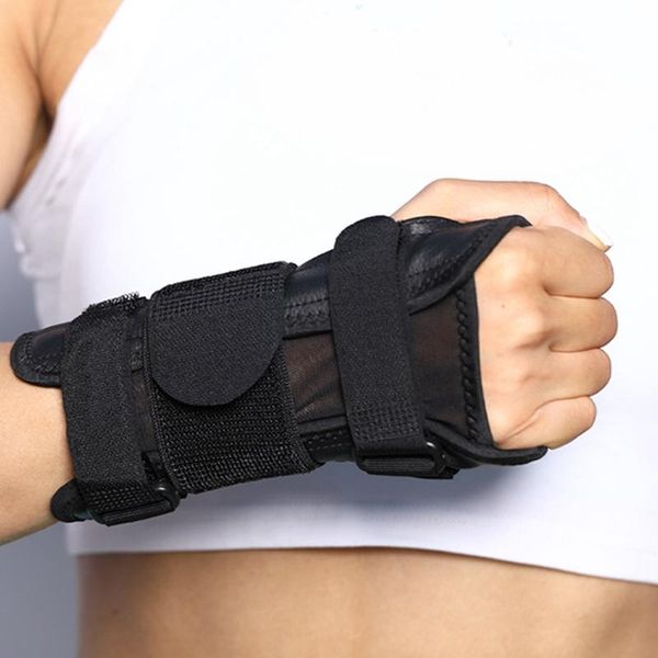 wrist support 1pcs sports sprain fixation splint fracture belt steel plate wrap hand brace palm protection, Black;red
wrist support 1pcs sports sprain fixation splint fracture belt steel plate wrap hand brace palm protection, Black;red
