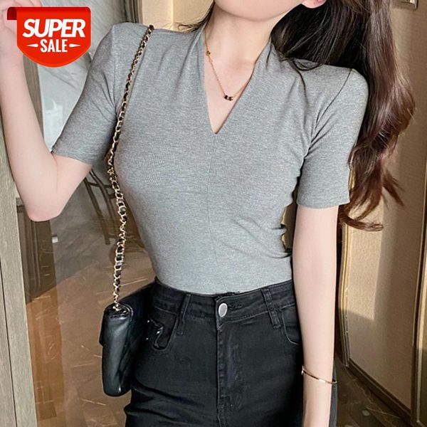 white t shirt women clothes v-neck summer short sleeve 2021 tshirt slim tee shirt femme clothing black white gray #ak4o
white t shirt women clothes v-neck summer short sleeve 2021 tshirt slim tee shirt femme clothing black white gray #ak4o