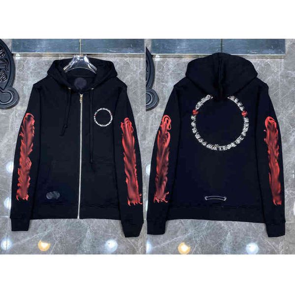 hoodie quality classic ch zipper autumn winter luxury fashion sweatshirts designer mens sweater horseshoe phantom cross print hooded woman, Black
hoodie quality classic ch zipper autumn winter luxury fashion sweatshirts designer mens sweater horseshoe phantom cross print hooded woman, Black