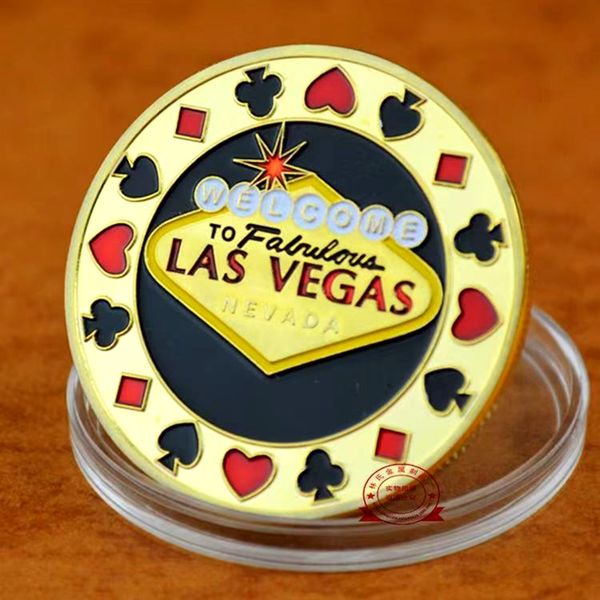 50pcs non magnetic welcome to nevada las vegas poker chip craft angel casino challenge gold coin lucky souvenir personalized token collectio
50pcs non magnetic welcome to nevada las vegas poker chip craft angel casino challenge gold coin lucky souvenir personalized token collectio