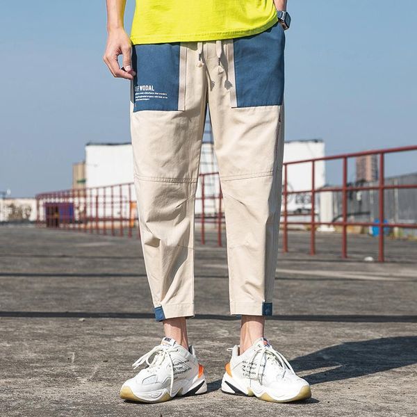 men's pants 2021 men sports cargo loose casual, Black
men's pants 2021 men sports cargo loose casual, Black