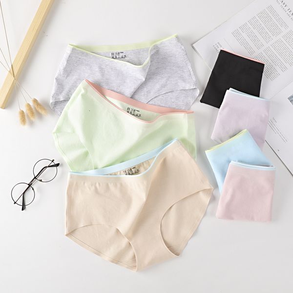 cotton seamless large size women's underwear a, Black;pink 
cotton seamless large size women's underwear a, Black;pink