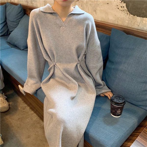 women's sweaters oversized long straight women maxi dress autumn winter lapel thick warm sweater dresses pullover robe femme, White;black
women's sweaters oversized long straight women maxi dress autumn winter lapel thick warm sweater dresses pullover robe femme, White;black
