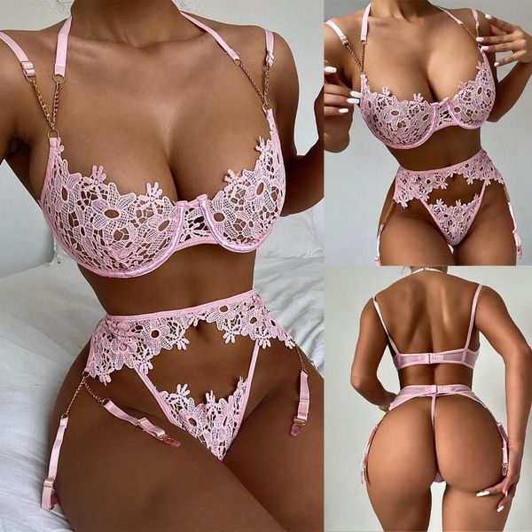women's swimwear 2021fantasias lingerie erotic garter belt panties women costumes g-string underwear set porno female, White;black
women's swimwear 2021fantasias lingerie erotic garter belt panties women costumes g-string underwear set porno female, White;black