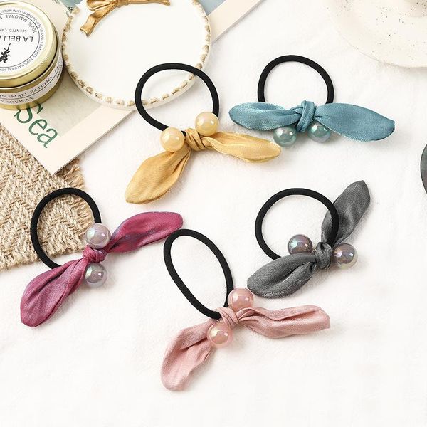 bead women's hairties girl's bow solid color rubber band kid's hair bands ponytail holder accessories, Slivery;white
bead women's hairties girl's bow solid color rubber band kid's hair bands ponytail holder accessories, Slivery;white