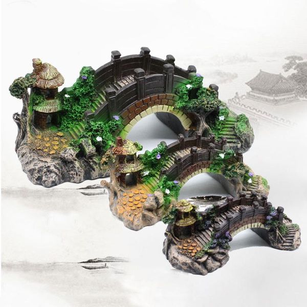 decorations aquarium fish tank vintage decorative bridges pavilion ornament bridge resin rockery fake rock tree landscape decor
decorations aquarium fish tank vintage decorative bridges pavilion ornament bridge resin rockery fake rock tree landscape decor