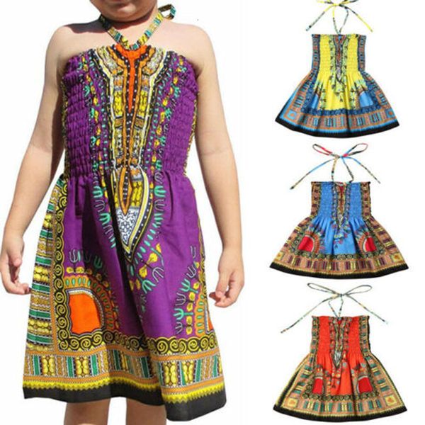 girl's dresses kids baby girl halter sling bandage backless sundress summer clothes toddler african style a-line dress outfits c0223, Red;yellow
girl's dresses kids baby girl halter sling bandage backless sundress summer clothes toddler african style a-line dress outfits c0223, Red;yellow