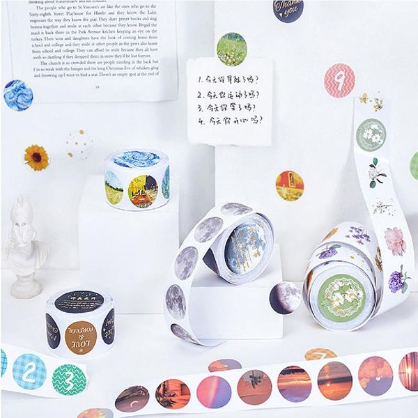 gift wrap 200pcs/roll dot sealing tape stickers for diy scrapbooking envelope decoration labels
gift wrap 200pcs/roll dot sealing tape stickers for diy scrapbooking envelope decoration labels