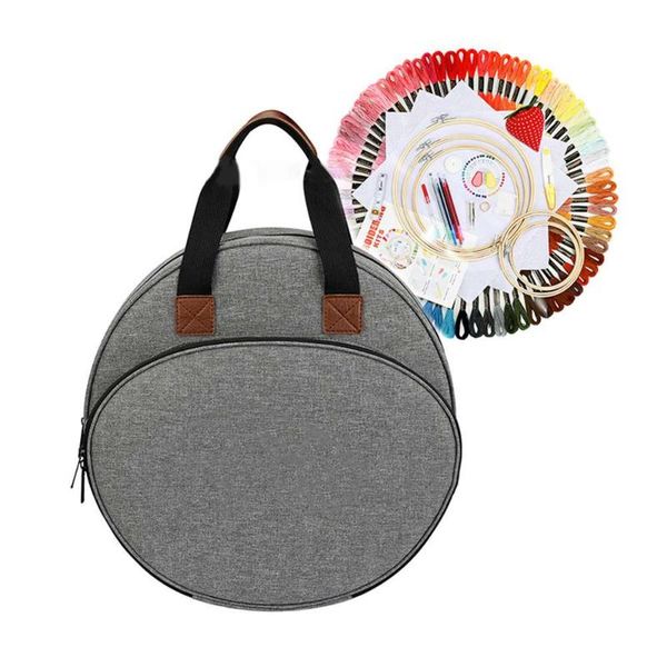 piece portable multifunctional tote bag embroidery kit round storage sewing accessories 35*35*6cm bags
piece portable multifunctional tote bag embroidery kit round storage sewing accessories 35*35*6cm bags