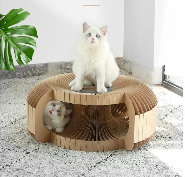 cat toys corrugated paper tunnel nest diy plastic claw board pet supplies tunnels for cats house
cat toys corrugated paper tunnel nest diy plastic claw board pet supplies tunnels for cats house