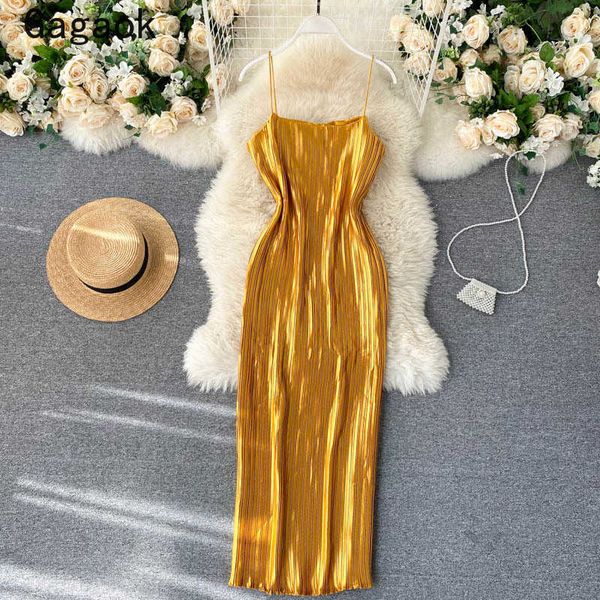 women party dress spring autumn solid spaghetti strap empire mid-calf drsses slim fashion wild vestidos 210531, Black;gray
women party dress spring autumn solid spaghetti strap empire mid-calf drsses slim fashion wild vestidos 210531, Black;gray