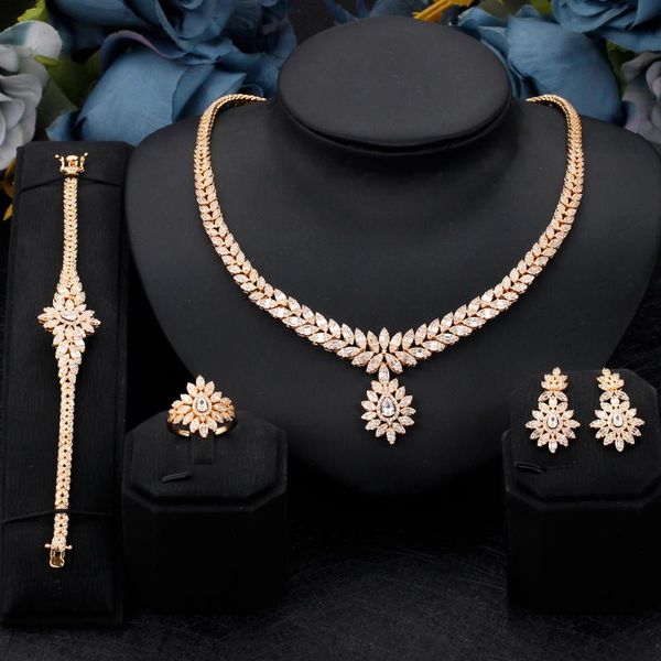 earrings & necklace unique elegant women wedding 4 pcs cz bangle ring cubic zirconia bridal jewelry sets, Silver
earrings & necklace unique elegant women wedding 4 pcs cz bangle ring cubic zirconia bridal jewelry sets, Silver