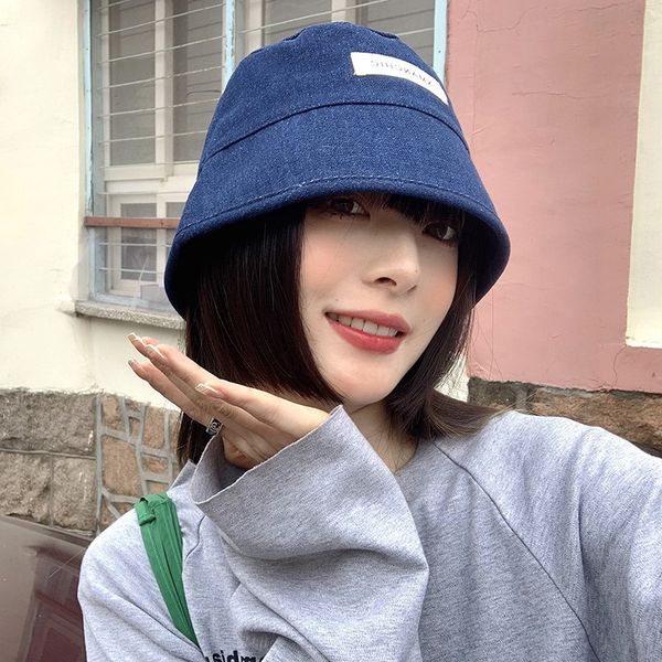 cowboy label basin hat female summer fashion brand big head girth show face small versatile fashion bucket fisherman's hat female, Blue;gray
cowboy label basin hat female summer fashion brand big head girth show face small versatile fashion bucket fisherman's hat female, Blue;gray