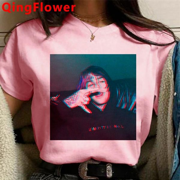 women's t-shirt lil peep tshirt female harajuku kawaii 2021 casual tumblr summer vintage, White
women's t-shirt lil peep tshirt female harajuku kawaii 2021 casual tumblr summer vintage, White