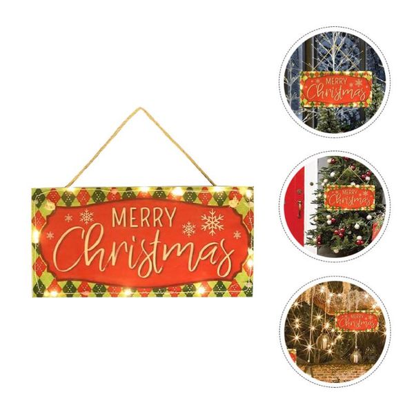 party decoration luminous wooden merry christmas sign door wall hanging ornament board
party decoration luminous wooden merry christmas sign door wall hanging ornament board