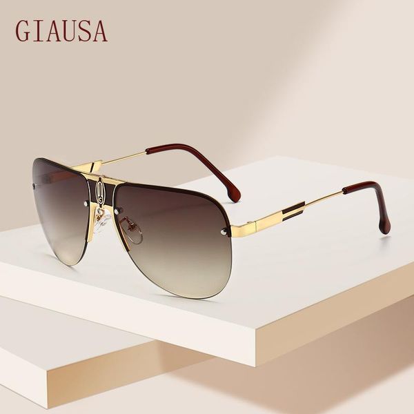 sunglasses giausa trend fashion men and women anchor street po driver driving personality glasses, White;black
sunglasses giausa trend fashion men and women anchor street po driver driving personality glasses, White;black