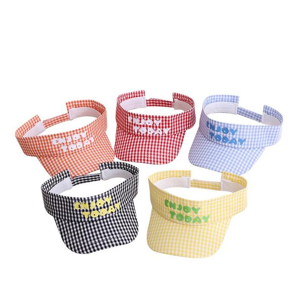 summer fashion plaid kids cap adjustable children hat sun visor empty outdoor beach for girls and boys 2-5y caps & hats, Yellow
summer fashion plaid kids cap adjustable children hat sun visor empty outdoor beach for girls and boys 2-5y caps & hats, Yellow