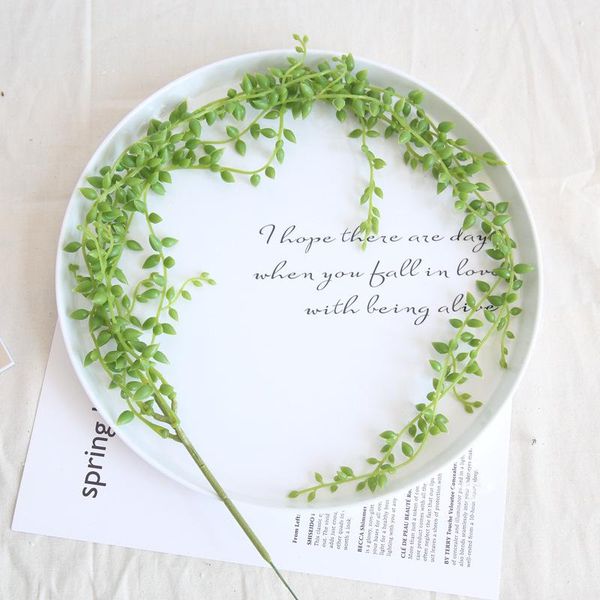 decorative flowers & wreaths artificial succulents hanging wall plants pearls fleshy vine green branches home decoration plastic garland wed
decorative flowers & wreaths artificial succulents hanging wall plants pearls fleshy vine green branches home decoration plastic garland wed