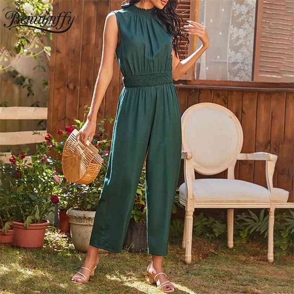 stand collar backless bow tie solid jumpsuits women summer sleeveless high waist female casual straight jumpsuit 210510, Black;white
stand collar backless bow tie solid jumpsuits women summer sleeveless high waist female casual straight jumpsuit 210510, Black;white