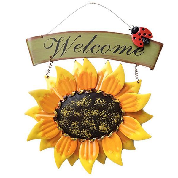 handcrafts vintage metal butterfly sunflower welcome sign front door decor hanging outdoor wreath decorative porch objects & figurines
handcrafts vintage metal butterfly sunflower welcome sign front door decor hanging outdoor wreath decorative porch objects & figurines