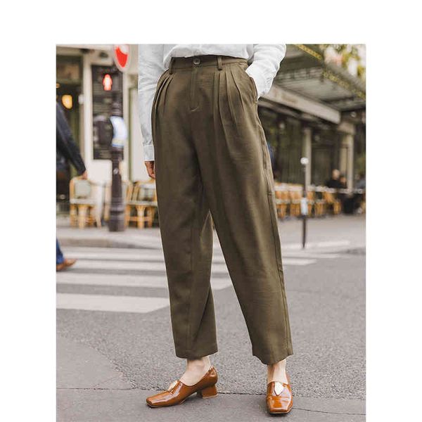capris spring autumn high waist fold fashion pencil leisure ankle length pant pa87, Black;white
capris spring autumn high waist fold fashion pencil leisure ankle length pant pa87, Black;white